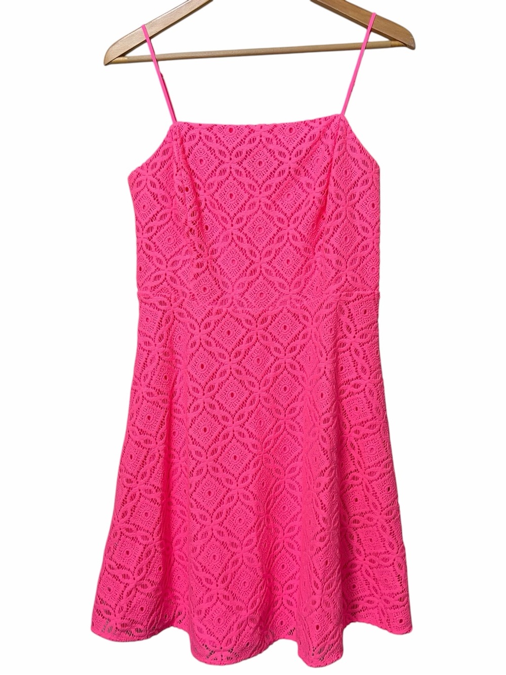 Lilly Pulitzer Jennilee pink trellis dress
